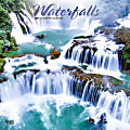 2024 BrownTrout Monthly Square Wall Calendar, 12" x 12", Waterfalls, January to December