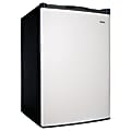 Haier® 4.5 Cu Ft Compact Refrigerator, Virtual Stainless Steel/Black