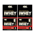 OPTIMUM NUTRITION Gold Standard 100% Whey Protein Double Rich Chocolate, 1.07 oz, 6 Count, 2 Pack 1 thumbnail image