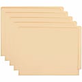 Business Source Straight Tab Cut Letter Recycled Fastener Folder - 8 1/2"x11" - 2" Fastener Capacity - 11 pt. - 10% Recycled - 50/Box - 17262 1 thumbnail image