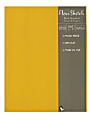Global Art Flexi-Sketch Sketchbooks, 11" x 8 1/2", Portrait, 240 Pages (120 Sheets), Butternut, Pack Of 3 1 thumbnail image