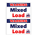 Custom 2-Color Laser Sheet Labels And Stickers, 5-1/2" x 8-1/2" Rectangle, 2 Labels Per Sheet, Box Of 100 Sheets 1 thumbnail image