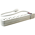 AXIS 45100 6-Outlets Surge Suppressor - 6 - 90 J - 120 V AC Input - 120 V AC Output