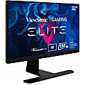ViewSonic® XG320U 32" ELITE 4K UHD IPS Gaming Monitor, FreeSync