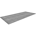Lorell Electric Workstation Knife Edge Tabletop - Charcoal Rectangle Top - 60" Table Top Width x 30" Table Top Depth x 1" Table Top Thickness - Assembly Required