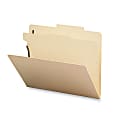 Sparco Classification Folders, Letter Size, 1 Divider, Manila, Box Of 10 1 thumbnail image