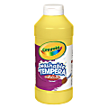 Crayola® Artista II® Tempera Paint, 16 Oz, Yellow 1 thumbnail image