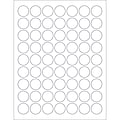 Tape Logic® Round Removable Laser Labels, LL295, 1", White, Case Of 6,300 1 thumbnail image
