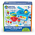 Learning Resources Smart Scoops Math Activity Set - Theme/Subject: Learning - Skill Learning: Mathematics, Counting, Sorting, Sequencing, Twist, Color Identification, Educational, Stacking - 3 Year & Up - 55 Pieces - Multi 1 thumbnail image