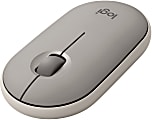 Logitech Pebble M350 Portable Wireless Mouse, Sand, 910-005743 1 thumbnail image