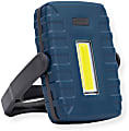 Carson Compact COB LED Flashlight With Hook & Stand, 3-5/16” x 5/8”, Blue 1 thumbnail image