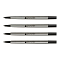 Monteverde® Rollerball Refills For Parker Rollerball Pens, Fine Point, 0.5 mm, Black, Pack Of 4 Refills
