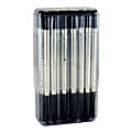 Monteverde® Rollerball Refills For Parker® Rollerball Pens, Fine Point, 0.5 mm, Black, Pack Of 35 Refills