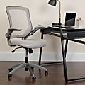 Flash Furniture Ergonomic Mesh Mid-Back Task Chair, Gray 1 thumbnail image