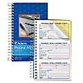 Adams® Phone Message Book, 8 1/2" x 5 1/4" , 100 Pages, White/Canary Yellow 1 thumbnail image