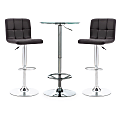 Powell Ronan 3-Piece Pub Table Set, Chocolate 1 thumbnail image
