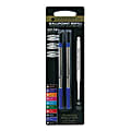 Monteverde® Ballpoint Refills For Sheaffer Ballpoint Pens, Medium Point, 0.7 mm, Blue, Pack Of 2 Refills