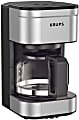 Krups FCM Simply Brew 5-Cup Drip Coffee Maker, Silver 1 thumbnail image