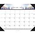 House Of Doolittle® Illustrated Desk Pad Calendar, 22" x 17", January 2022 To December 2022 1 thumbnail image