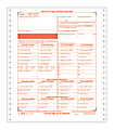ComplyRight Tax Forms, W-2C, Continuous, 2-Part, 9 1/2" x 11", Pack Of 100