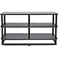 Sanus Euro Series AV Cabinet, Contemporary TV Media Console with Shelves, Black, EFAV40B1 1 thumbnail image