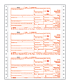 ComplyRight 1099-G Tax Forms, Certain Government Payments, Recipient Copy B, 1-Part, Continuous Pin Feed, 9" x 11", Pack Of 100 1 thumbnail image