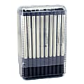 Monteverde® Ballpoint Refills For Sheaffer Ballpoint Pens, Medium Point, 0.7 mm, Black, Pack Of 50 Refills