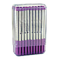Monteverde® Ballpoint Refills For Sheaffer Ballpoint Pens, Medium Point, 0.7 mm, Pink, Pack Of 50 Refills