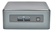 SimplyNUC NUC7i5DNHE Mini Desktop PC, Intel® Core™ i5, 8GB Memory, 256GB Solid State Drive, Windows® 10 Pro, 910-HMH4-031
