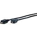 Comprehensive FireWire Cable - 125 ft FireWire Data Transfer Cable for Scanner, Printer, Camcorder, Hard Drive - First End: 1 x Male FireWire - Second End: 1 x Male FireWire - Shielding - Black 1 thumbnail image