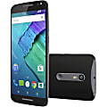 Motorola Moto X Pure Edition 16 GB Smartphone - 4G - 5.7" LCD 1440 x 2560 QHD Touchscreen - Qualcomm Snapdragon 808 Hexa-core (6 Core) 1.80 GHz - 3 GB RAM - 21 Megapixel Rear/5 Megapixel Front - Android 5.1.1 Lollipop - SIM-free - Black 1 thumbnail image