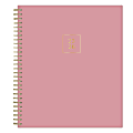 2025-2026 Blue Sky RP Dusty Rose Monthly Academic Planning Calendar, 8" x 10", July 2025 to June 2026, 152046 1 thumbnail image