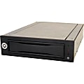 CRU Data Express DX115 DC Drive Enclosure - Black - 1 x Total Bay - 1 x 2.5"/3.5" Bay 1 thumbnail image