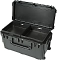 SKB Cases iSeries Protective Case Footlocker With Removable Trays, 29"H x 14"W x 15"D, Black