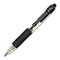 Zebra® Z-Grip™ Mini Retractable Ballpoint Pens, 1.0 mm, Medium Point, Clear/Assorted Barrel, Assorted Ink, Pack Of 5 1 thumbnail image