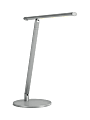 HON Articulating Desk Lamp, Adjustable, 16-3/4”H, Matte Silver 1 thumbnail image