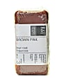 R & F Handmade Paints Encaustic Paint Cake, 40 mL, Brown Pink