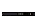 Cisco SG250X-24 24-Port Gigabit with 4-Port 10-Gigabit Smart Switch - 24 Ports - Manageable - 10 Gigabit Ethernet - SG250X24K9NA 1 thumbnail image