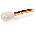 C2G 7in 3-pin Fan Power Extension Cable - 7"
