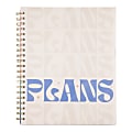 Organized by Happy Planner 12-Month Monthly/Weekly Big Happy Planner, 8-1/2" x 11", Tropical Blues, Undated, PTLBU-001SB