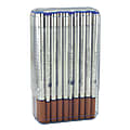 Monteverde® Rollerball Refills For Waterman Rollerball Pens, Fine Point, 0.5 mm, Blue, Pack Of 50 Refills