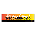Custom Printed Full-Color Bumper Stickers, 3-3/4" x 15" Rectangle, Box Of 125 Stickers 1 thumbnail image