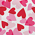 Amscan Valentine’s Day Heart Beverage Napkins, 5” x 5”, Red/Pink/White, 40 Napkins Per Pack, Set Of 3 Packs 1 thumbnail image