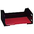 Eldon® High-Capacity Stackable® Desk Tray, Side Load, Letter, Black 1 thumbnail image