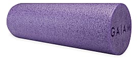 Gaiam Restore Muscle Therapy Foam Roller, 18", Purple 1 thumbnail image