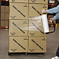 Partners Brand Cast Clear Hand Stretch Film, 90 Gauge, 12" x 1500', Pack Of 4 1 thumbnail image