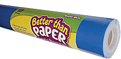 Teacher Created Resources® Better Than Paper® Bulletin Board Paper Rolls, 4' x 12', Royal Blue, Pack Of 4 Rolls