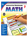 Carson-Dellosa Interactive Notebook For Math, Grade 7