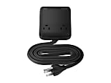 Belkin 2-Outlet Charging Station w/ 2x USB-A, 1x USB-C Ports + Tethered USB-C Cable 70W - 5ft Cord - Black - 70 W - 4.92 ft Cable 1 thumbnail image