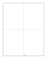 ComplyRight Tax Forms, W-2, Blank, Box-Style, 4-Up, 8 1/2" x 11", Pack Of 50